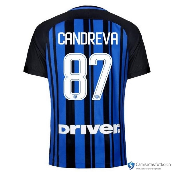 Camiseta Inter Primera equipo Candreva 2017-18